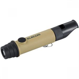 엘레컴 ELECOM DE-KD03BE 손전등 LED 라이트 랜턴 피리 소형 전지식 방수 방진 IP44