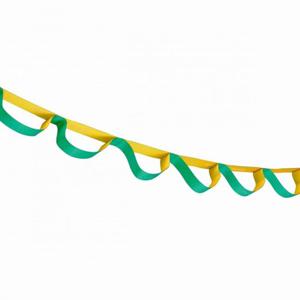 캡틴스태그 UM-1612 [행잉 체인 빨랫줄 로프 카라비나 첨부 루프 로프 그린×옐로우 몬테]