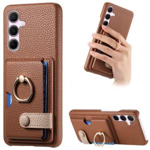 갤럭시퀀텀5 A55 5G A556 가죽 카드홀더 링거치대 핸드폰 케이스