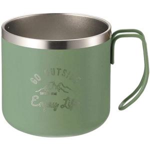 캡틴 스태그 캡틴 스태그 UE-3556 [몬테 더블 스테인리스 머그 350 (빈티지 그린)]