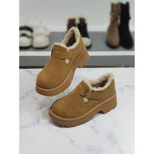 한슈 세이브존03 고베 스웨이드 양털안감 윈터 단화 6cm AGHS5720863ctA