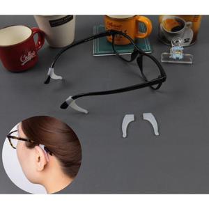 안경 실리콘 귀받침 귀걸이 흘러내림 방지 백색1P
