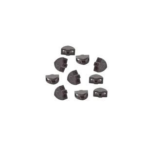 노르디스크 텐트 슬라이더 플라스틱 10개세트 2.5mm 119054