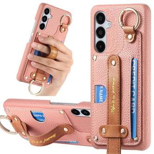 갤럭시A35 5G A356 가죽 카드지갑 핸드스트랩 링 거치대 케이스