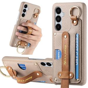 갤럭시퀀텀4 A54 5G 가죽 카드지갑 핸드스트랩 링 거치대 케이스