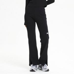 뉴발란스바지 LQJ NBMLE3W822-19 여성 골지 슬림 부츠컷 레깅스