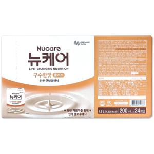 코스트코 완전균형 영양식 뉴케어 구수한맛 4800ml(200ml x24개)