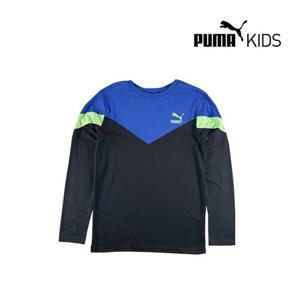 [푸마 키즈]푸마키즈 긴팔티(PFA20M9T_BU)