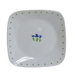 코렐 리틀블루 사각접시(중)23cm 대접 플레이팅 반찬