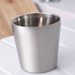 이딜리 스텐 물컵 이중진공 식당 업소 스텐컵 무광