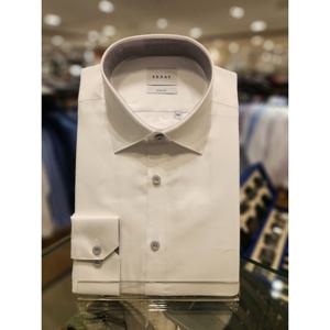 (예작) 면혼방 화이트   YJESBS160WH 슬림핏긴팔와이셔츠