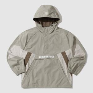 M 엄브로자켓 CQK UP121CWT25-BEI 컬러블록 후드집업 아노락 / BEI