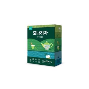 모나리자 녹차가좋은 미용 티슈 210매 3개 팩