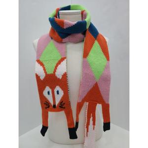 핸들 여우 머플러 목도리