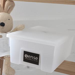 센스 정리함 다용도보관함 리빙박스 반투명 1호 수납정리함 수납박스 플라스틱정리함 옷정리함