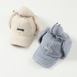 [지프키즈]퍼방울 뽀글이 귀달이 캡모자   KO0GCU620