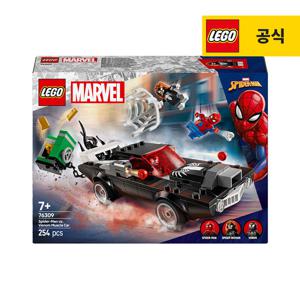 레고 슈퍼히어로 76309 마블 스파이더맨 대 베놈 머슬카 [레고공