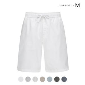 [프로젝트엠][프로젝트엠] 남성 코튼 밴딩 숏 팬츠_EPD2PH1901
