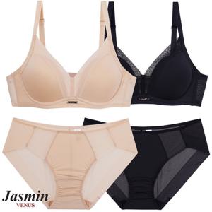 비너스자스민 부유방커버 더블윙 브라팬티 ABC컵 jstA020