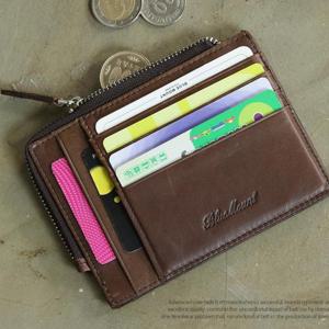 고급 천연소가죽 카드지갑