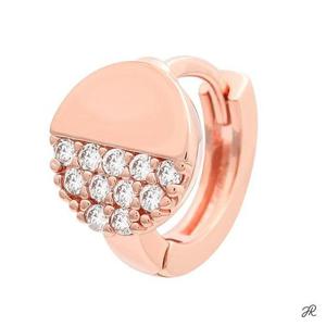 라운디 14K 금침 로즈골드 라운드 귀찌 링피어싱 귀걸이