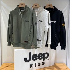 [지프키즈]기본 공용 반넥 아노락 맨투맨 티셔츠 KM3TSU877 GB