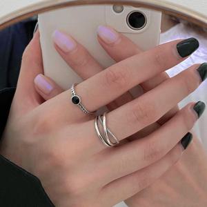 92.5은반지 빈티지무드 프리사이즈 오픈링