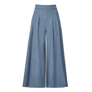 [포커스]투핀턱데님와이드팬츠 PBVFF5S1PT7001