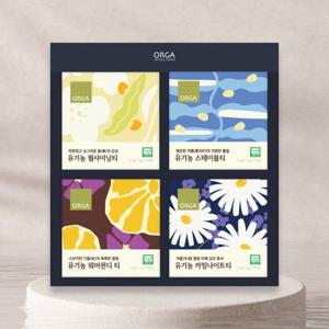 [올가홀푸드]올가 유기농 티 에디션 사계 선물세트 (1box)