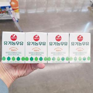 [에이알비티] 서울우유 유기농 멸균 우유 120ml x 4개 89825
