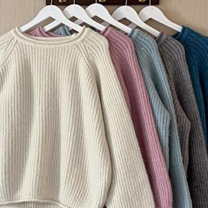 따뜻돌도리니트긴팔티 412T378S 빅사이즈 여성 501