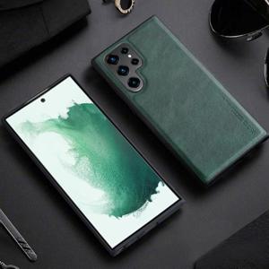 갤럭시S25 S25플러스 S25울트라 레트로 매트 실리콘 가죽 케이스