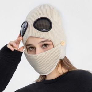 제이콥 마스크 고글비니 방한 겨울 보드 니트모자