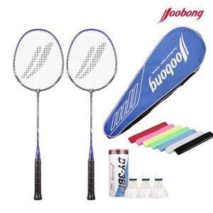 깃털셔틀곡 주봉배드민턴J MAX100 2입 +셔틀콕+오버그립 증정