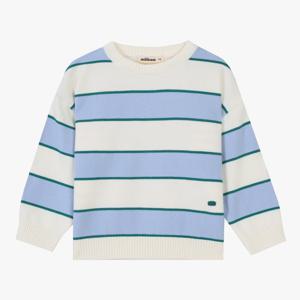 [밀리밤]멀티스트라이프스웨터풀오버(MLKA25260)