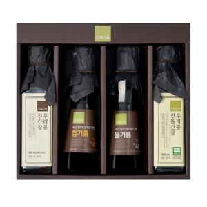 [올가홀푸드][ORGA] 참기름 간장 선물세트 2호