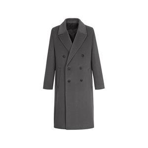 [BY파크랜드][보스트로]카키 울혼방 더블 체스터 코트_M1OC1413