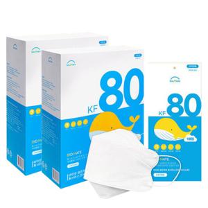 [아따맘][바이오셀프케어] 황사방역용 마스크 KF80 소형 100매