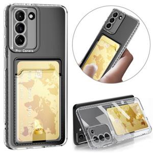 1+ 1 갤럭시S25 플러스 울트라 엣지 FE 카드슬롯 투명젤리케이스