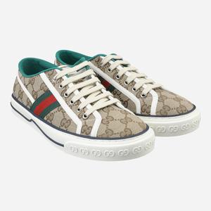 [구찌]606111 HVK20 9766 남성 GG 테니스 1977 스니커즈