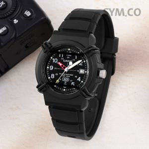 카시오 HDA-600B-1B 프로텍터 레트로 다이버 스포츠 남자 우레탄