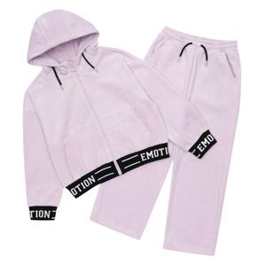 [에스핏]테리본딩 집업 세트 상하복 - 라벤더 (SJY711FKTR01)_CJ