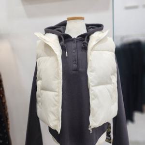 [나인스텝]데이후드패딩조끼N24NJ4407IV_JJ