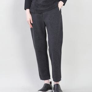 애비뉴투지 엄마옷 울터치 가을 겨울 밴딩 정장 세미 배기 바지 P01126