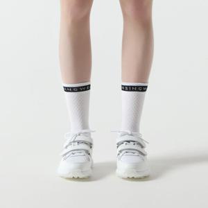 여성 메쉬 쿼터 삭스 화이트(MQ122LSO31)