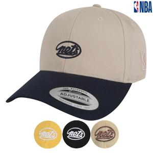 [엔비에이]남여공용 브루클린네츠 자수 포인트 볼캡 모자 (N245AP473P)