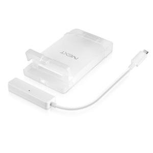USB3.1 Type C (Gen2) 2.5인치 외장 하드케이스 원터치 모듈타입 분리형 타입C 케이스 NEXT 435TC