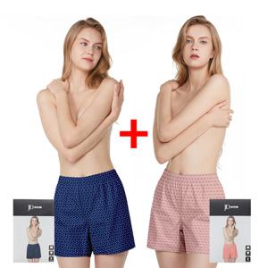 제임스딘 60수 순면 여성 사각 트렁크 팬티 1P+1P NWJ0315