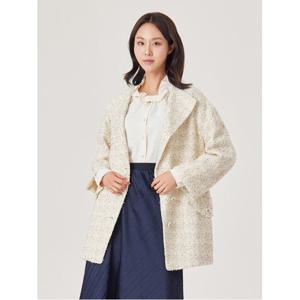 [조이너스]화사트위드윙카라하프코트_JACS1-WCH100