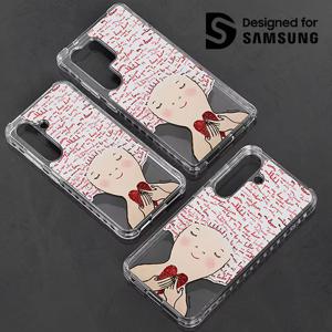 삼성정품 갤럭시S25플러스 에바 알머슨 버라이어티 마그넷 맥세이프 케이스 일러스트 슬림 디자인 자석부착 무선충전 GP-FPS936 N